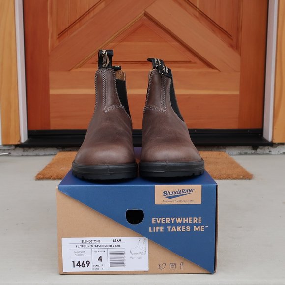 Blundstone Shoes - Blundstone #1469 W's Chelsea Boots - Steel Grey